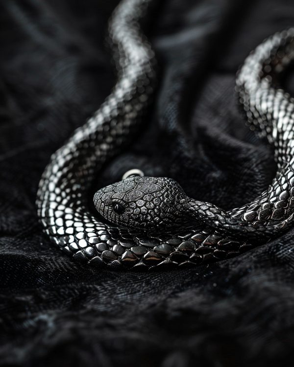 Colliers serpent élégants en matériaux durables