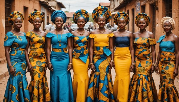 L'art de la création de vêtements africains en afrique de l'ouest
